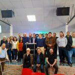 ENCUENTRO DE PASTORES CON EL GOBIERNO SANMIGUELINO: Jaime Méndez con Andrés Salvaggio en la Iglesia Jesús Sálvanos