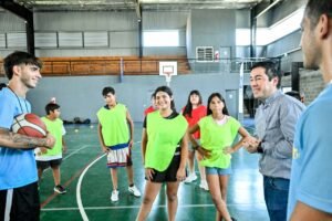 “Nos reconforta la inversión en deportes, educación, infraestructura pública, con la construcción de los polideportivos y piletas»