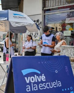 “VOLVE A LA ESCUELA”: El programa municipal recorrió todos los barrios de San Martín