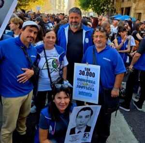 LA BANCARIA SAN MIGUEL CON REPRESENTANTE EN LA CONDUCCION DEL PJ EN PLAZA DE MAYO