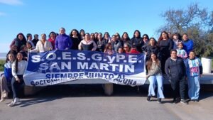 Soesgype San Martín llevó un nuevo contingente de mujeres a San Bernardo