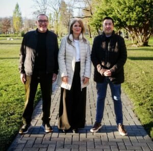 LA VICEGOBERNADORA CON EL INTENDENTE Y POTENCIAL GOBERNADOR JUNTO AL DIPUTADO PROVINCIAL MALVINENSE