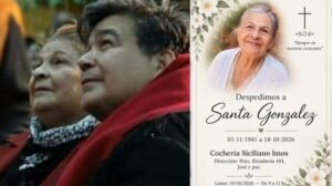 LA PARTIDA DE SANTA ISABEL GONZÁLEZ, MADRE DE MARIO ISHII